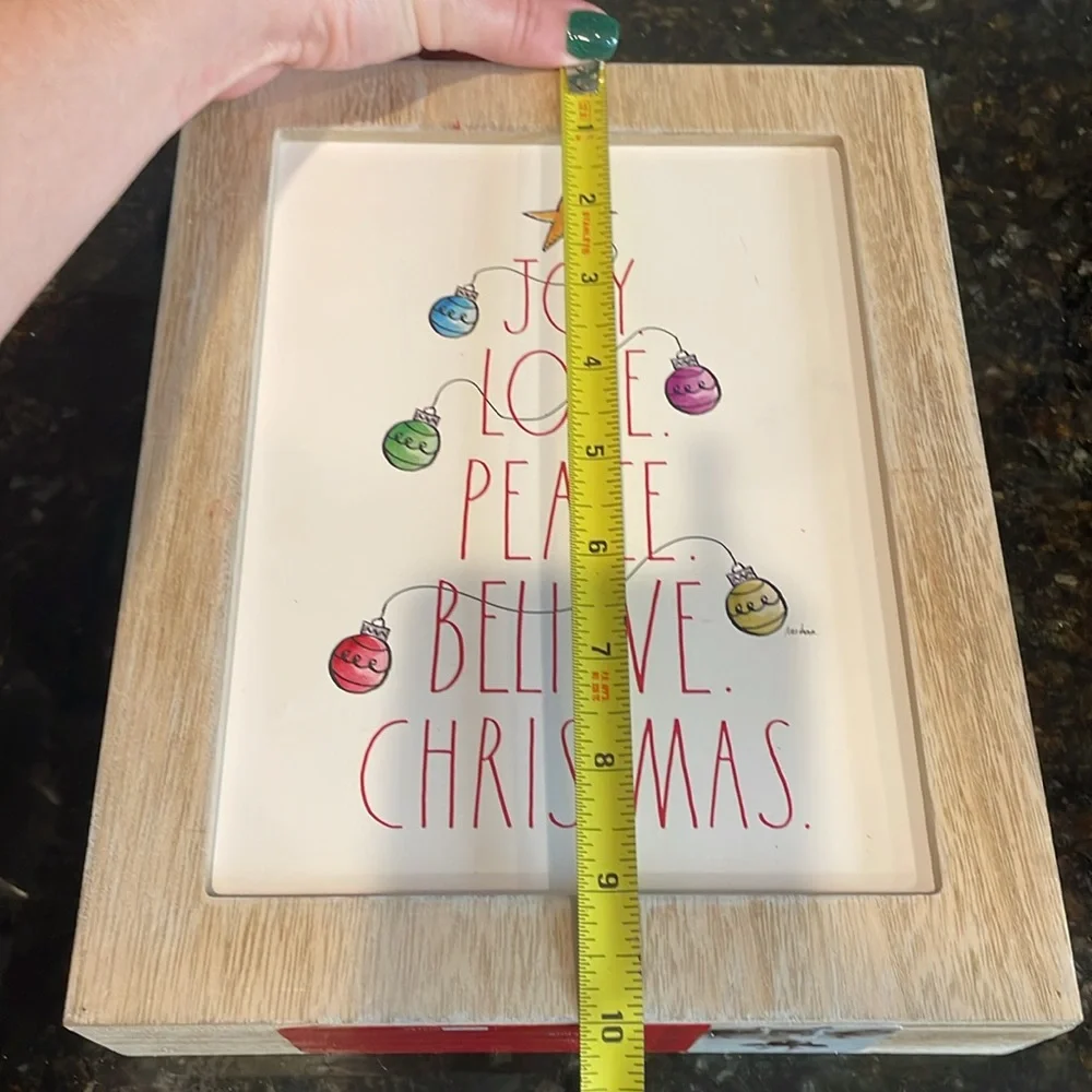 Rae Dunn Christmas sign - Picture 2 of 5